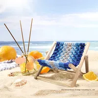 Kit de fabrication de support de téléphone pour chaise de plage en macramé, support de tablette réglable à 3 niveaux, décoration d'intérieur, cadeau pour débutants