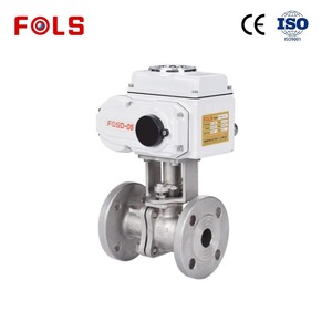 On/Off Type DN65 AC220V/110V/24V DC24V Flange Ball for Water OEM Stainless Steel 304 PTFE <b>Seal</b> ISO9001/CE - Product Image 4