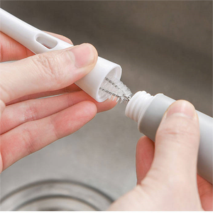 2-in-1-Küchenreinigungsbecher Stain Cup-Bürste Abnehmbare Flaschen bürste mit langem Griff ohne tote Ecken - Product Image 2