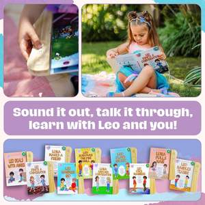 Livres d'apprentissage électroniques interactifs Livre sonore de conversation pour enfants Apprentissage émotionnel Compétences sociales Livres sonores pour enfants - Product Image 6