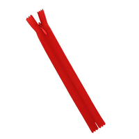Vente en gros Couleurs #3 Dentelle Invisible Zipper Bande Plastique Nylon Zips Invisible Close End Zipper pour Robes