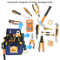 Sac à outils de nettoyage direct usine, sacoche de ceinture de travail pour artisans, sacoche de ceinture de jardinage pour coiffeurs, serveurs et nettoyeurs