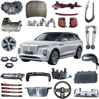 Accessoires intérieurs et extérieurs pour voiture compatibles avec Hongqi E-QM5 : Tableau de bord, accoudoir, grille