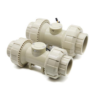 Compteur de débit d'eau PPH personnalisé de 2 pouces résistant à la corrosion et aux hautes températures pour l'irrigation des terres agricoles et le traitement de l'eau - Product Image 2