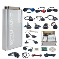 Carprog V13.77 Firmware Completo Versión Online 21 Adaptadores Herramienta de Reinicio de Airbag para Coche Pantalla LCD Garantía de 12 Meses para una Amplia Gama de Coches