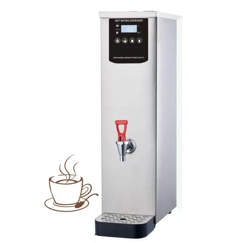 स्वचालित उच्च दबाव पोर्टेबल बॉयलर जल स्तर सेंसर चाय की दुकानों और गर्म पानी के कलश के लिए विश्वसनीय उबलते गर्म पानी हीटर