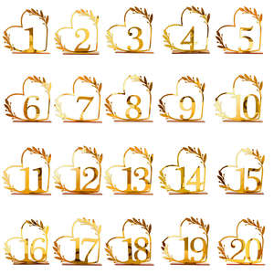 Segnaposto in Acrilico <span class=keywords><strong>per</strong></span> <span class=keywords><strong>Numeri</strong></span> Tavolo Matrimonio, Supporti <span class=keywords><strong>per</strong></span> <span class=keywords><strong>Numeri</strong></span> Tavolo <span class=keywords><strong>per</strong></span> Feste, Banchetti Nuziali, Ristoranti ed Eventi - Product Image 3