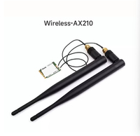Kartu Nirkabel Waveshare Intel AX210/200 Gigabit WiFi 6 Dual-Band Tri-Band Modul 802.11AX Model Jaringan Komunikasi