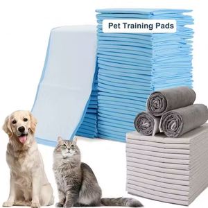 2026 OEM Vente en gros de couches jetables pour chiots, pour l'apprentissage de la propreté, absorbantes pour l'urine des animaux, XL 60x90, imperméables, en matériau boisé - Product Image 5