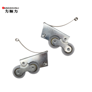 Roulettes populaires FangShunLi en cuivre et fer pour portes coulissantes de placard, quincaillerie de cadre d'armoire, OEM disponible, emballage personnalisable - Product Image 3