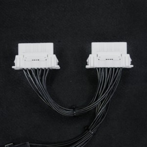Câble <span class=keywords><strong>d</strong></span>'extension OBD2 16 broches robuste 1 <span class=keywords><strong>à</strong></span> 1, mâle vers femelle, adaptateur de diagnostic OBDII J1962 <span class=keywords><strong>à</strong></span> 16 cœurs pour inspection automobile - Product Image 2