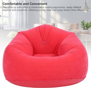 Fauteuil Poire Gonflable Lavable pour Décoration Intérieure, Chaise Longue Inflatable Pliante Confortable pour Salon et Extérieur - Product Image 3