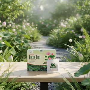 Custom Herbal <b>Tea</b> Bags Pure Vietnam Lotus Leaf Health Infusion 2g Sachet Low MOQ NMPT Factory - Product Image 1