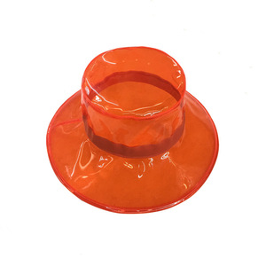 Sombreros Impermeables Transparentes de 9 Colores con Logotipo Personalizado, Sombrero de Cubo de Plástico de Ala Ancha, Sombreros de <span class=keywords><strong>Lluvia</strong></span> Transparentes de PVC <span class=keywords><strong>para</strong></span> Mujeres y Niñas - Product Image 6