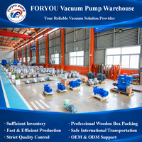 Pompe à vide à anneau liquide FORYOU en acier inoxydable 0,5 CV 2BV2071 110 M/h pour le traitement chimique OEM
