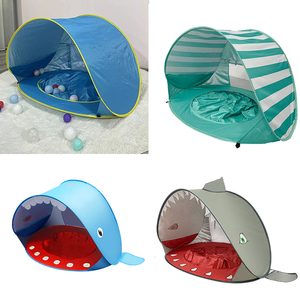 Carpa Infantil de Una Habitación con Diseño de Tiburón, Directo de Fábrica, OEM/ODM, Tela Oxford, Carpa de <span class=keywords><strong>Camping</strong></span> para las Cuatro Estaciones, de Apertura Rápida y Plegable para Exteriores - Product Image 1