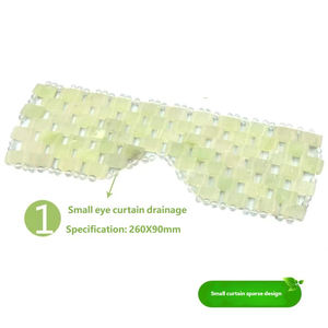 <span class=keywords><strong>Masque</strong></span> facial rafraîchissant en jade naturel, <span class=keywords><strong>masque</strong></span> en pierre de jade Xiuyan fait main pour atténuer les cernes et les poches, outil de soin anti-âge - Product Image 4