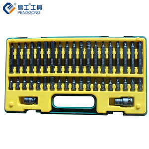 Penggong <b>Screwdriver</b> <b>Bit</b> <b>Set</b> 40 Piece S2 Steel 1/4 In Hex Star Automotive Repair Tool Combination - Product Image 2