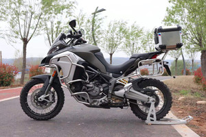 Barre de protection supérieure de moto en argent pour Multistrada <span class=keywords><strong>1260</strong></span>/MTS <span class=keywords><strong>1260</strong></span> <span class=keywords><strong>Enduro</strong></span> - Product Image 6