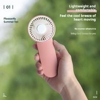 Nouveau mini ventilateur portable USB à piles, petit ventilateur électrique pour usage domestique et extérieur, avec logo imprimé, cadeau promotionnel pour le commerce international