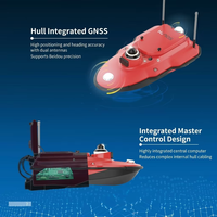 SU10 OEM Bateau d'inspection marin USV étanche IP67, portable, intelligent, avec communication 4G et sonar à faisceau unique