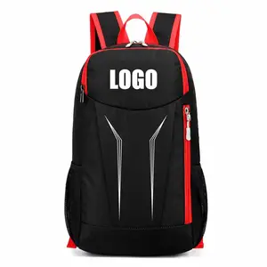 Mochilas esportivas casuais, mochilas alicates de saco para escola, leves e personalizadas, diária, à prova d' água, bolsas escolares