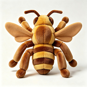 Juguete de Peluche Realista de Avispa de Papel Europea, Personalizado OEM ODM, Insecto de Peluche Realista, Recuerdo de Zoológico o Museo, Actividad Educativa - Product Image 2