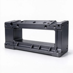 Boîtier de collecteur en aluminium usiné CNC OEM, bloc à structure de cavité complexe, pièces de contrôle de fluides pour l'automatisation industrielle sur mesure - Product Image 4
