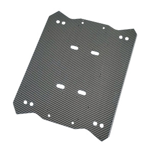 Placa de Fibra de Carbono Black Feather 3K Mate Twill, Corte CNC de Precisión, Alta Resistencia, Ligera, Hecha a Medida - Product Image 2