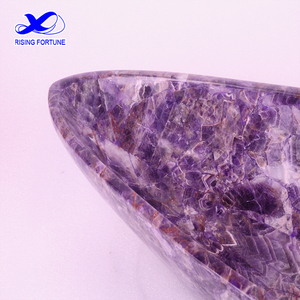 Évier en pierre d'améthyste violette naturelle - Product Image 1
