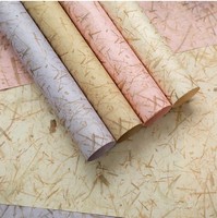 Papier d'emballage pour fleurs en forme de pétales de feuilles, papier cadeau fait main pour bouquets DIY, emballage pour fleuriste, papier floral