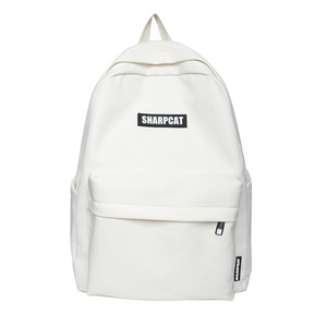 SharpCat <b>Backpack</b> White Large Capacity <b>Lightweight</b> School Education For Girls Students - Product Image 5