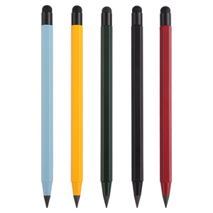<span class=keywords><strong>Crayon</strong></span> éternel hexagonal en métal sans encre, stylet pour écran tactile, tête de <span class=keywords><strong>crayon</strong></span> Infinito, <span class=keywords><strong>crayon</strong></span> à six arêtes <span class=keywords><strong>avec</strong></span> logo personnalisé - Product Image 1