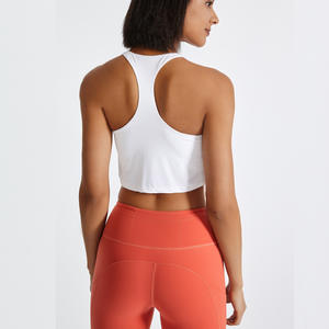 High Quality Women's Sports Vest Quick Dry Lightweight Fitness Yoga Wear Padded Shockproof <b>Nude</b> Feeling Plus Size Fashionable - Product Image 3