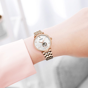 Reloj Automático de Lujo para Mujer OEM con Movimiento Miyota 6T51, 31MM, Acero Inoxidable 316L, Zafiro, 5ATM, Relojes Mecánicos para Mujer - Product Image 3