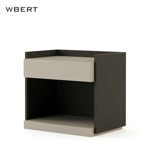WBERT Nordic Minimalist Bois massif Design moderne et simple pour le salon ou la chambre Tables de chevet Armoire de chevet - Product Image 2