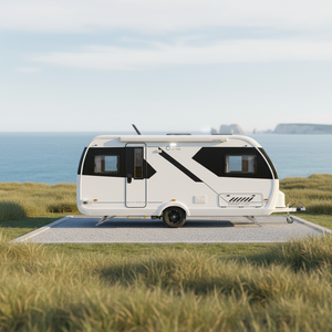 Caravan Arancione S-600 Nuovo Design, Casa Mobile per Viaggi e Campeggio, <span class=keywords><strong>Roulotte</strong></span> di Lusso per Fuoristrada - Product Image 1
