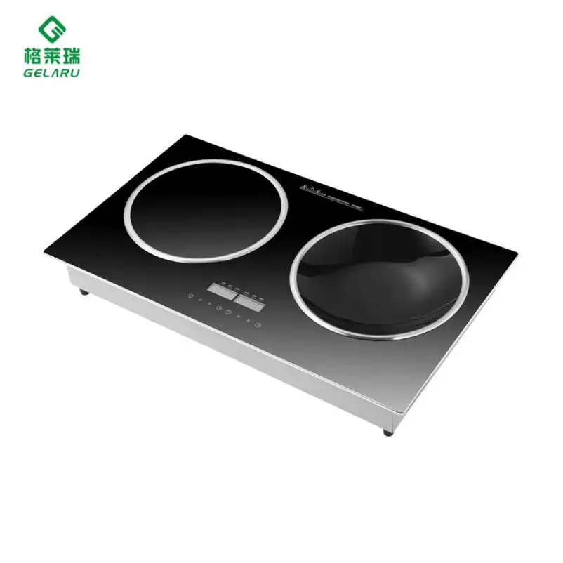 Double Burner Wholesale Hob Cooktop Kitchen Equipment Induction Cooker energy saving flat plate commercial induction cooker