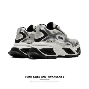 2026 Baskets de luxe de créateur rétro <span class=keywords><strong>pour</strong></span> hommes et femmes, chaussures décontractées de tennis et de skateboard, respirantes, en cuir véritable, tendance mode - Product Image 4