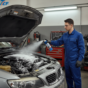 슈퍼 클린 카 워시 헤비 듀티 엔진 표면 탈지제 수성 발포 스프레이 엔진 폼 엔진 카본 클리너 - Product Image 2