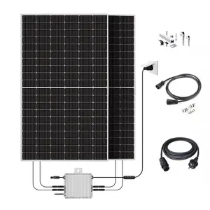 Original on grid balcony solar balkonkraftwerk plug & play 600w complete Energy Balkon Solaranlage Balkonkraftwerk 800 Watt