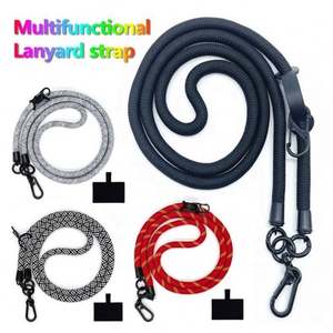 Custom Durable Cost Effective Nylon Universal Crossbody <b>Patch</b> Mobile I13 Pro Max Smart Lanyard with Phone Strap and Custom Logo - Product Image 1