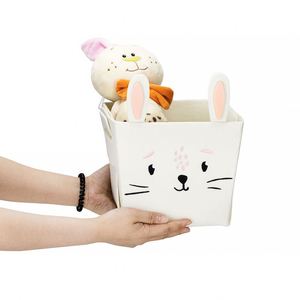 Cat <b>Toy</b> Storage Basket Foldable Laundry Basket Storage Bucket Fabric Waterproof Dirty Laundry <b>Toy</b> Storage Basket Dirty Clothes - Product Image 3