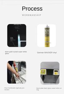 Réservoir de filtre arrière d'<span class=keywords><strong>aquarium</strong></span> en verre de volume personnalisé pour poisson d'eau douce salée corail 25W marin d'intérieur pour le salon alimentation 220V - Product Image 4