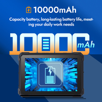 Cenava ATEX 8 ''Android 11 Tablette industrielle robuste PC 8 Go + 128 Go Rom 4g Lte avec empreinte digitale Tablette étanche