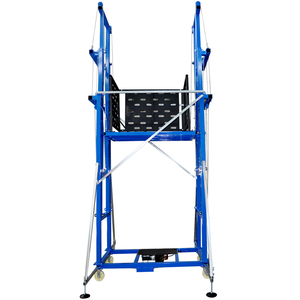 Nuova Piattaforma di Sollevamento Mobile Pieghevole in Acciaio Multifunzionale 2-12 Metri, Elevatore Idraulico Telescopico Automatico 0,5 Tonnellate - Product Image 3