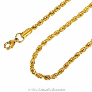 سوار أوليفيا بانك للرجال من الفولاذ المقاوم للصدأ بطول 8 بوصات، سلسلة يد سوداء مطلية بالذهب عيار 18 قيراط بتصميم حبل ملتوي للرسغ - Product Image 4