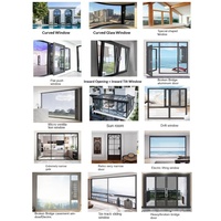 Ventanas Corredizas de Aluminio con Doble Vidrio Templado, Diseño Moderno Personalizado, Aislamiento Térmico, Eficiencia Energética y Aislamiento Acústico