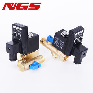 Yeni OPT-A-1/2 "otomatik zaman gecikmesi anahtarı pnömatik elektronik otomatik tahliye Solenoid vana kontrol 230V hava kompresörü 01 1 - Product Image 2