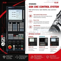Fresadora CNC Controlada por FANUC con ATC de 24 Herramientas y Memoria de Programa de 512K para Contornos Complejos